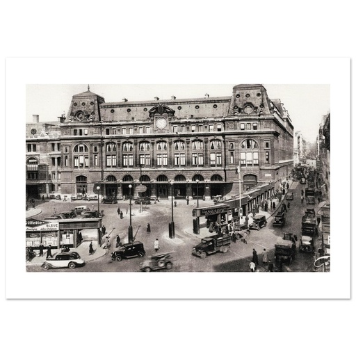 Paris - Gare st Lazare - Rue d'Amsterdam