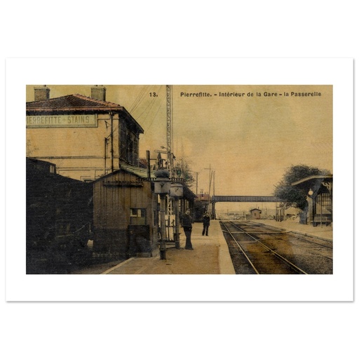 Pierrefitte - Interieur de la Gare - La Passerelle