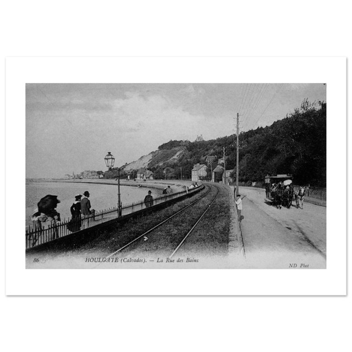 Houlgate - La rue des bains