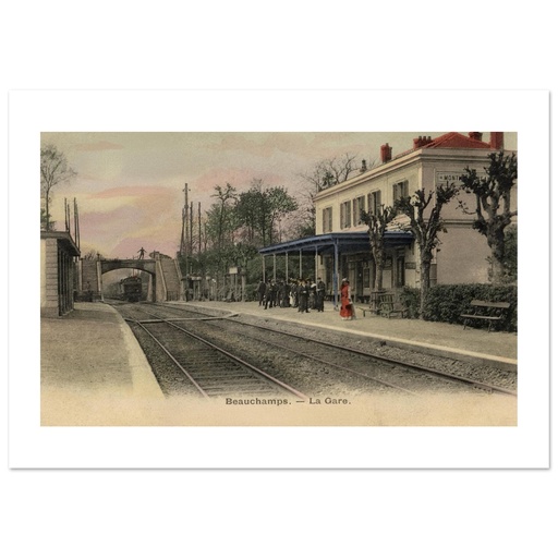 montigny-Beauchamps - La Gare