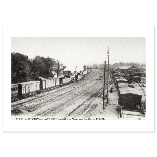 Juvisy-sur-Orge - Vue sur la ligne PLM