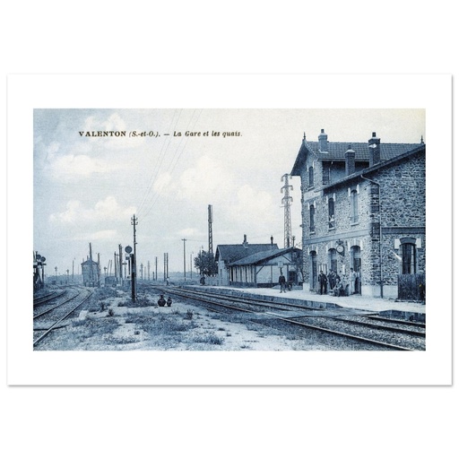 Valenton - La Gare et les Quais