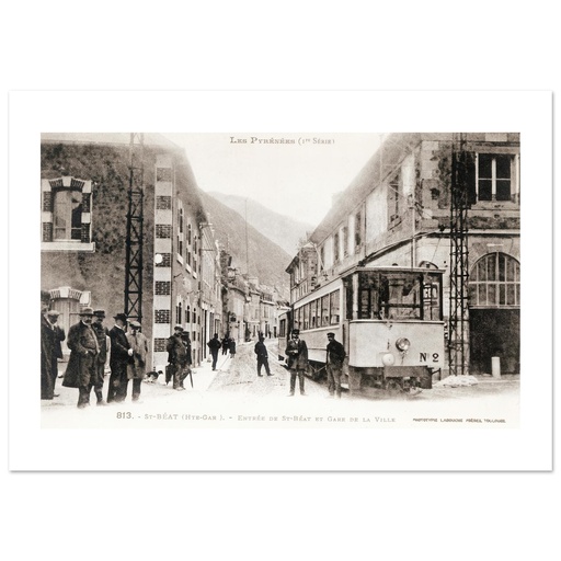 Saint-Beat - E32tree de Saint-Beat et Gare de La ville