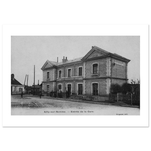 Ailly-sur-Somme - Entree de la Gare
