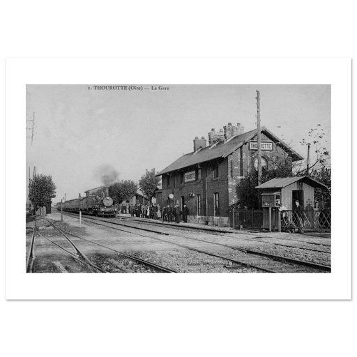 THOUROTTE - La Gare