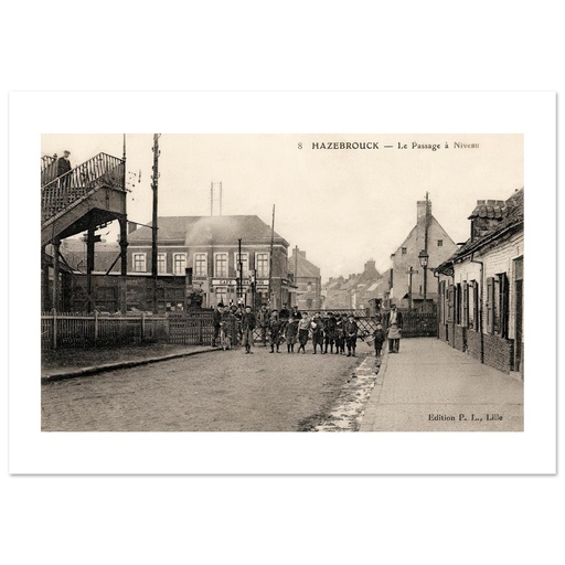 Hazebrouck - Le passage a niveau