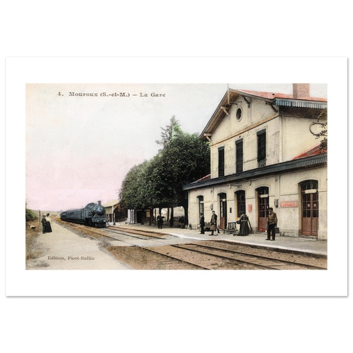 Mouroux (S-et-M) - La Gare