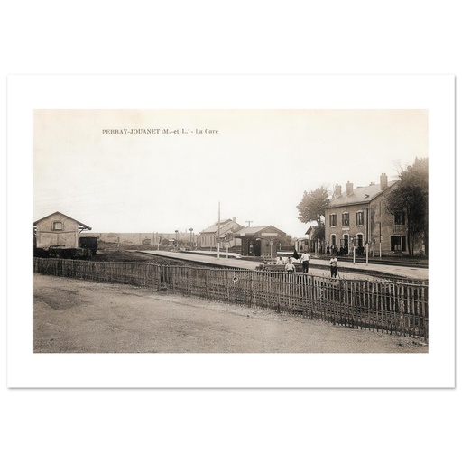 Perret-Jouanet (M-etL) - La Gare
