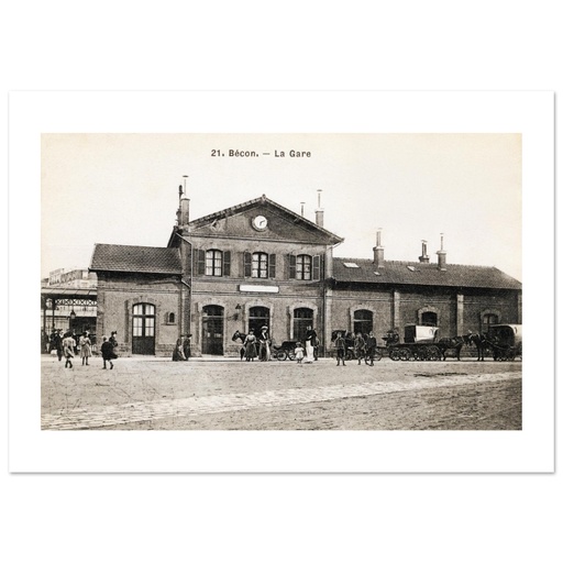 Bécon-les-Bruyères - La Gare