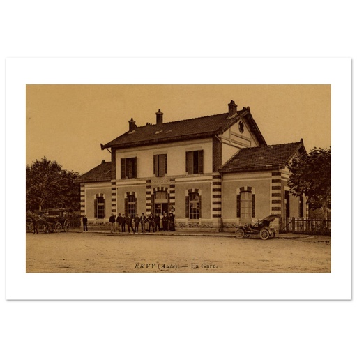 Ervy-le-Châtel - La Gare