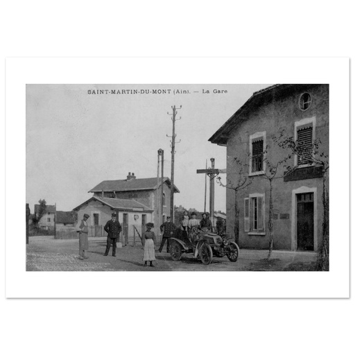 Saint Martin du Mont - La Gare