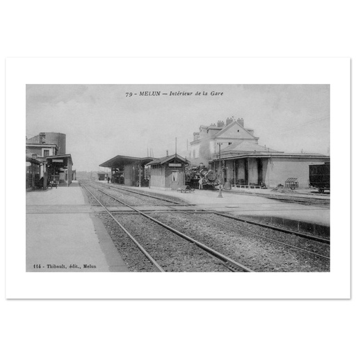 Melun - Interieur de la Gare