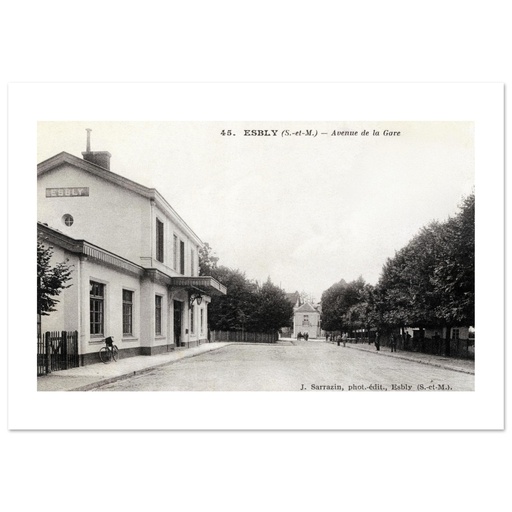 Esbly, Avenue de la Gare