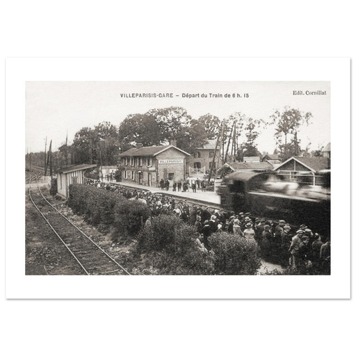 Villeparisis-Gare - Depart du Train de 6 h 15