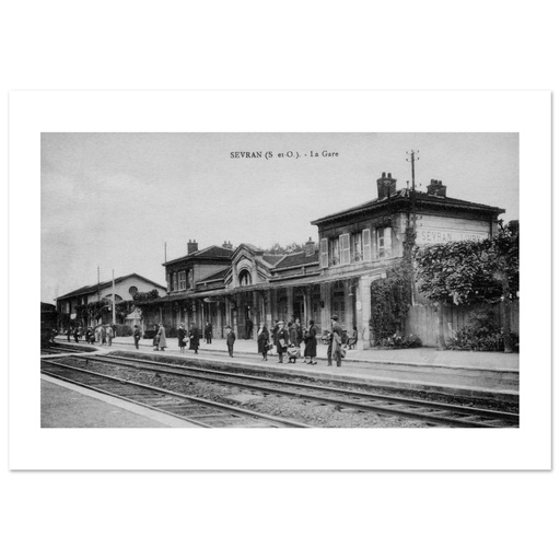 Sevran (s et O ) - La Gare