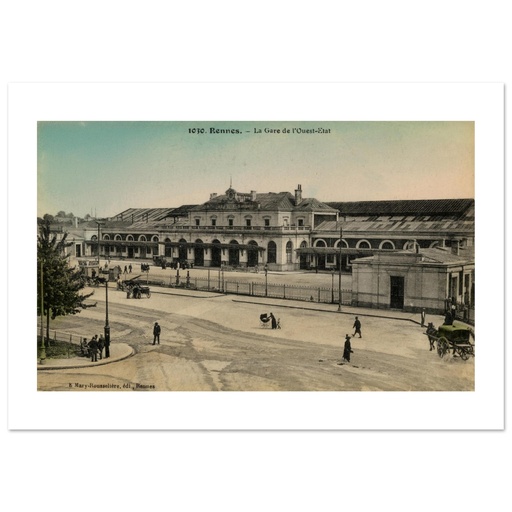 Rennes - Haute Marne - Champagne Ardenne - La Gare depart