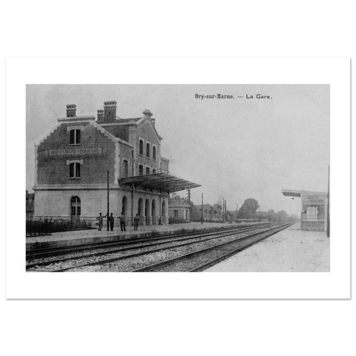 Bry-sur-Marne - La Gare et la Place