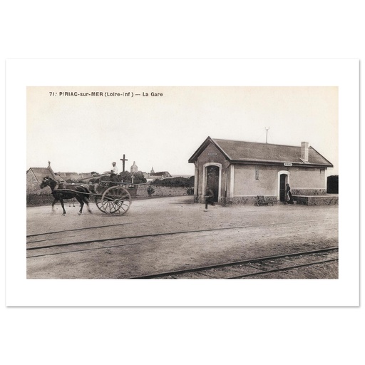 Piriac-sur-Mer (Loire inférieure) - La Gare