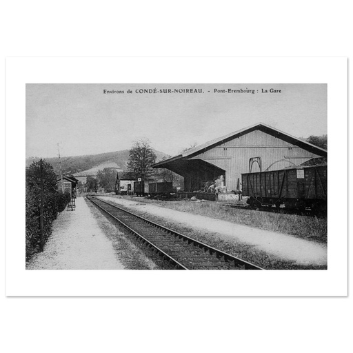 Environs de Condé Sur Noireau - La Gare