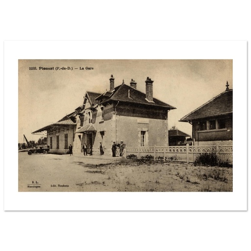 Pionsat - La Gare