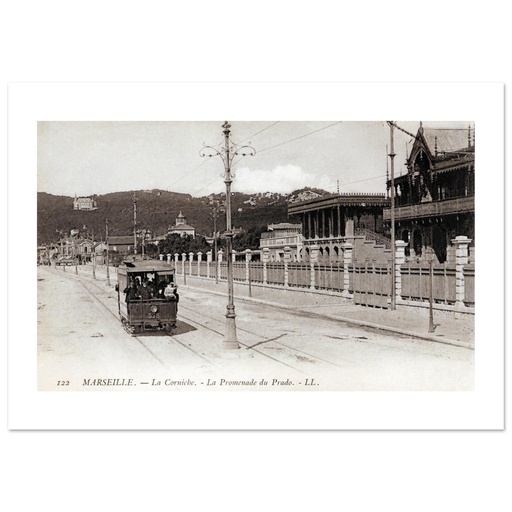 Marseille - La Corniche - La Promenade du Prado