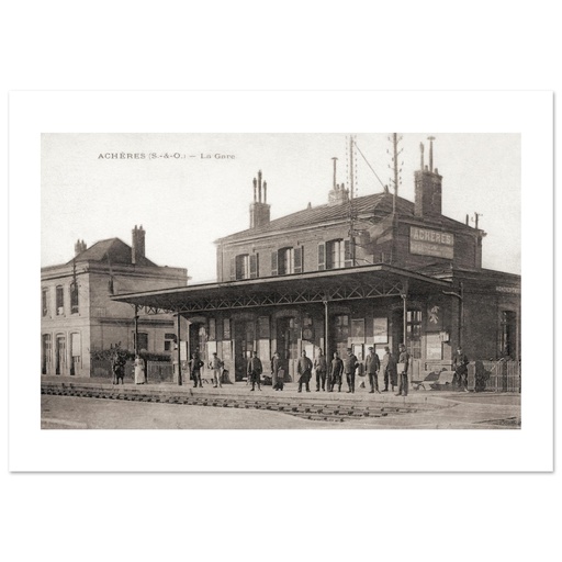 Acheres - La Gare