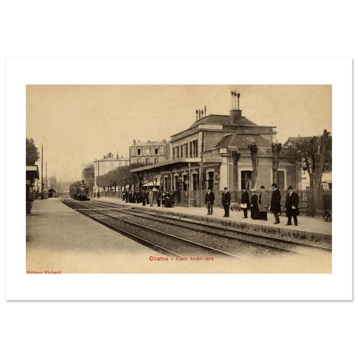Chatou - gare interieur de la Gare     Chatou  - Hauts de Seine - Ile de France - France