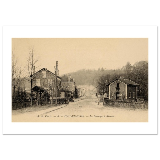 Jouy-en-Josas - Le Passage a niveau