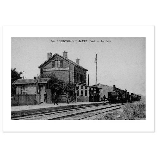 Ressons sur Matz - La Gare