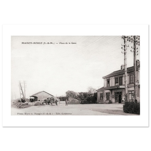 Maison Rouge - Place de la gare