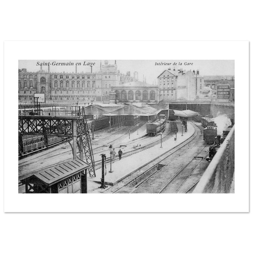 Saint-Germain en laye : Gare et le Château