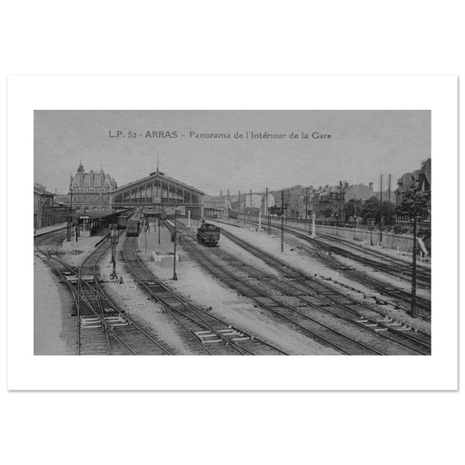 Arras - Panorama de lInterieur de la Gare