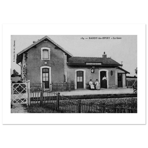 Sardy les Epiry - Nievre - La Gare