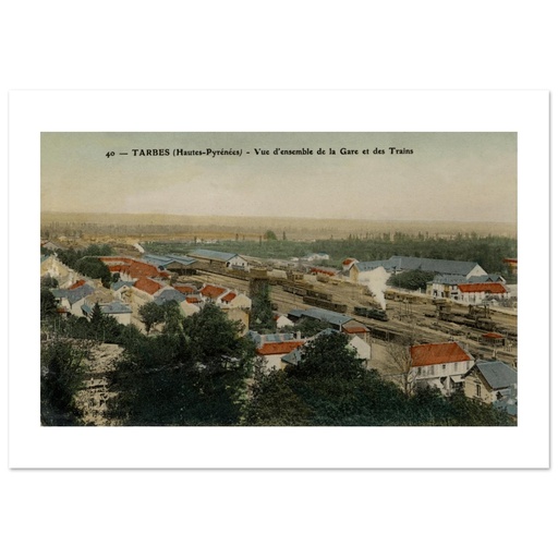 Tarbes - la Gare, vue d'ensemble