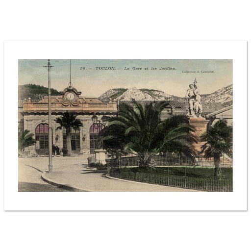 Toulon - La Gare et les Jardins