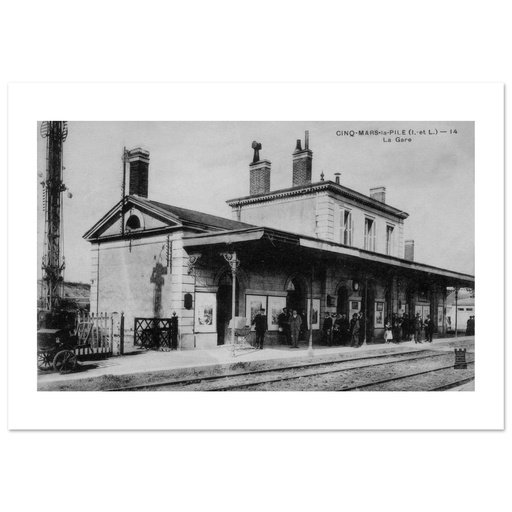 Cinq-Mars-la-Pile - La Gare