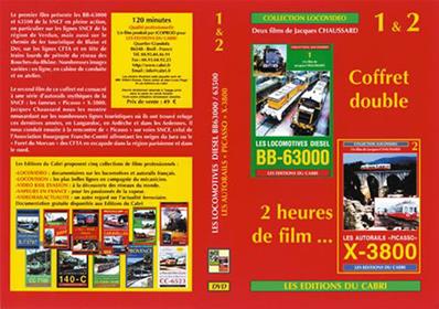 [328295] Locovidéo N°01 & 02 - BB 63000 et les autorails Picasso X 3800