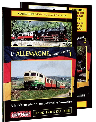 [328594] VIDEO RAIL EVASION N?25/26 L'Allemagne ? toute vapeur