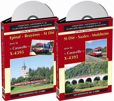 [328631] Locovison N°30 & 31 - Epinal - Saint Dié - Molsheim avec la Caravelle