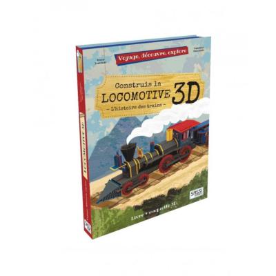 [121783] Construis la locomotive 3D. L'histoire des trains