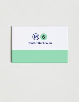 [233217] Magnet métro ligne 6