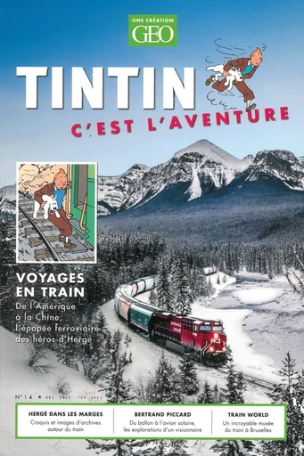 [121827] Tintin C'est L'aventure - VOYAGES EN TRAIN