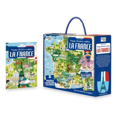 [121807] Puzzle - Voyage, découvre, explore. La France