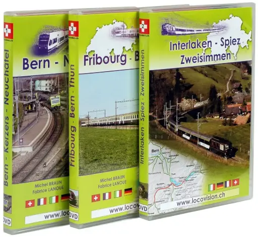 [328582] DVD LOT DE 3 SUISSES 